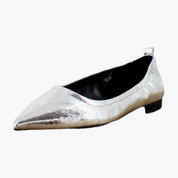 Vince Camuto Ashleah Women's Flats Silver Size 9.5 M