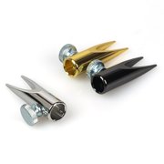 Eyebrow Pencil Sharpener U-Shape Brow Pencil Sharpener Cosmetics Accessory Multifunctional,Manual Eyebrow Pencil Sharpener Metal Double U Shaped Slot Makeup Sharpening Tool For And Cosmetic Pencils