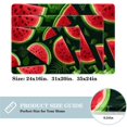 thumbnail image 2 of Watermelon Polyester Non-Slip Machine Washable Office Mat - Door Mat Chair Rugs Door Mats, 2 of 6