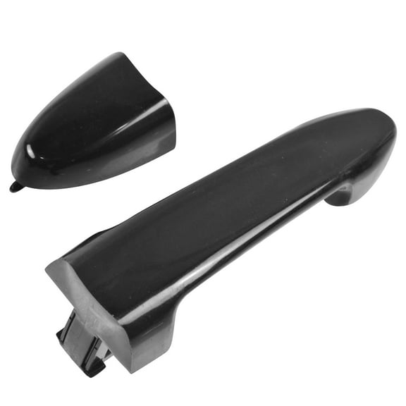 TRQ Door Handle Smooth Black Outer Outside for Escape Mariner Hybrid New DHA48972