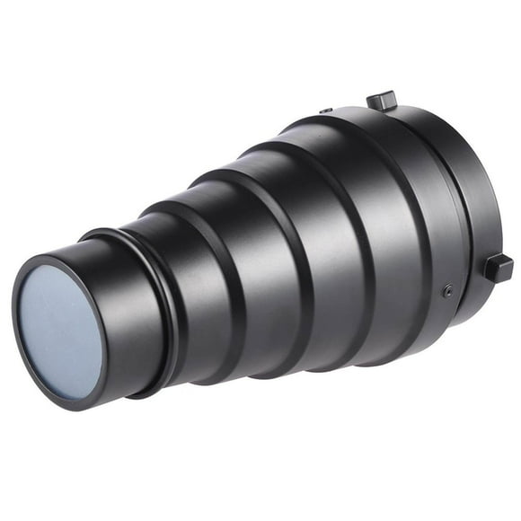 pitrice Aluminum Alloy Conical Snoot for Bowens Mount Flash Speedlite