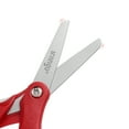 thumbnail image 3 of LIVINGO Blunt Tip Scissors, Safety  for Teacher Classroom Crafting-3 Pack 5" Purple Red Green, 3 of 8