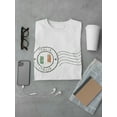 thumbnail image 3 of Italia Italia Stamp Logo T-Shirt Men -Image by Shutterstock, Male x-Large, 3 of 4