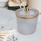thumbnail image 4 of Organizador de cosméticos, herramienta de maquillaje, recipiente de almacenamiento, soporte para bolas de hisopo de maquillaje, frasco Blanco, 4 of 7