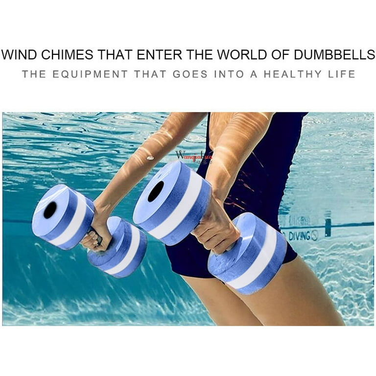 Aqua Dumbbell Foam Resistance Fitness Equipment Water Aerobics