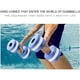 thumbnail image 3 of Mancuerna de agua, mancuerna de suspensión de espuma de fitness, azul Sincero Electrónica, 3 of 5