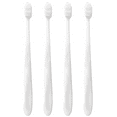 thumbnail image 1 of 4 cepillos de dientes de cerdas suaves con protector bucal Nano Ten Thousand Hair - Wave White MFZFUKR CPB-DE-WX218-1, 1 of 5