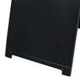 thumbnail image 4 of Plasticade Signicade Portable A-Frame Folding Sidewalk Double Sided Sign Stand, Black, 4 of 4