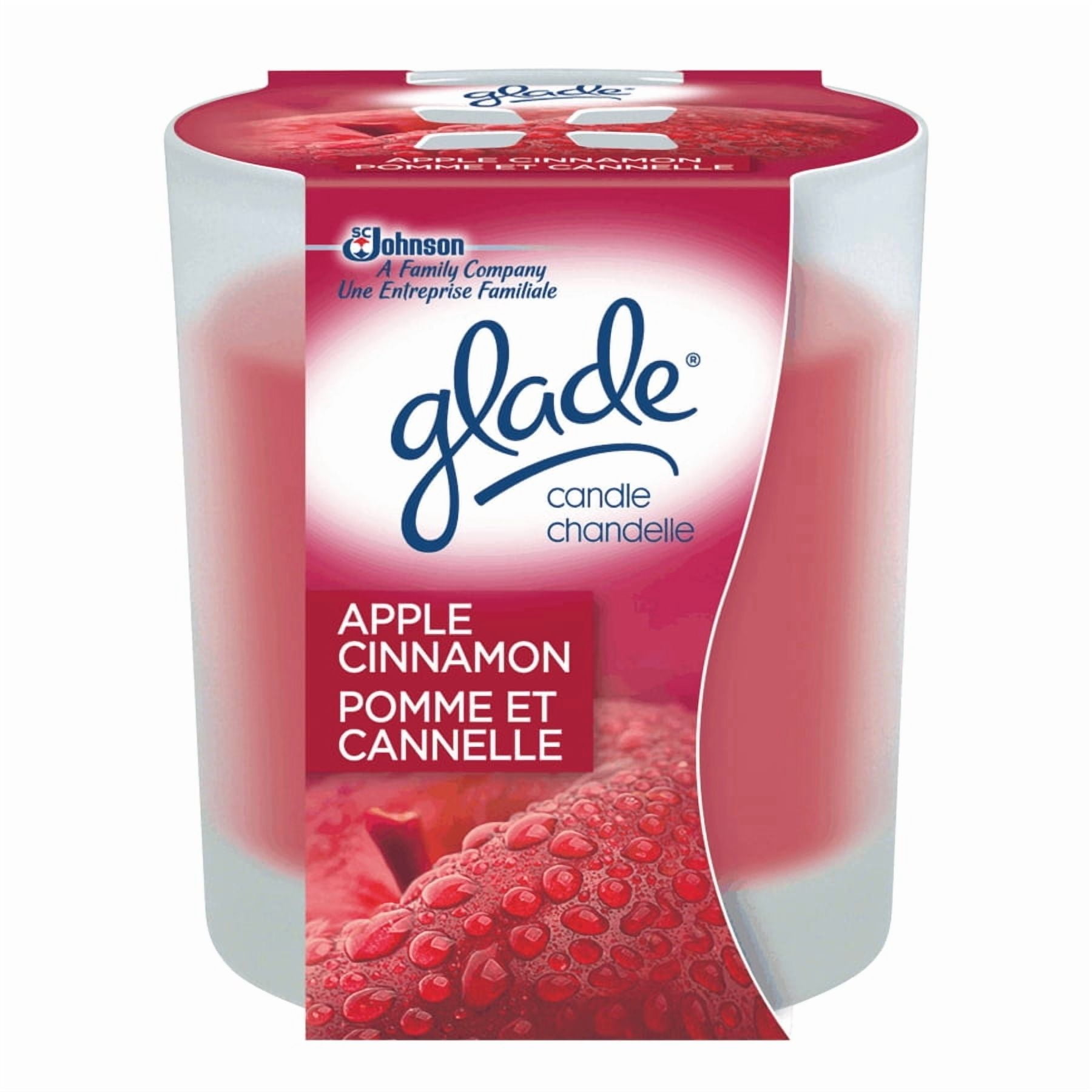 Glade® Scented Candle Air Freshener, Apple of my Pie™, Stocking Stuffer