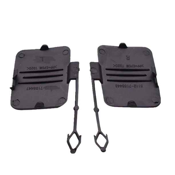 Scienceny 1 par de cubiertas de gancho de remolque para parachoques trasero de coche, reemplazo de tapa reemplazable impermeable profesional para X5 E70 Vehículos, repuestos y accesorios Mis Scienceny VI015525-00B
