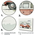 thumbnail image 3 of Designart "Van On The Beach" Retro Car Wall Art Living Room, 3 of 5