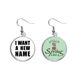 thumbnail image 1 of Quiero un nombre nuevo Colgante decorativo temporada pendientes de primavera joyas Unbranded M, 1 of 3