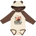 thumbnail image 3 of Inktastic Bookworm Mommys Reading Buddy Girls Long Sleeve Baby Bodysuit, 3 of 5