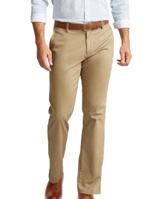 Essentials Men's Classic-fit Wrinkle-Resistant Stretch Dress Pant 