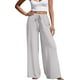 thumbnail image 1 of WILLBEST Pantalones Casuales para Mujer, Cómodos, para Uso Diario, elegantes, con Cordón, Corte Recto, Ideales para Primavera y Verano con Camisetas. Extra Grande, 1 of 4