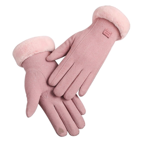 OJJCXA Womens Mens Gloves for Women Men Snowflake Decorated Knit Half Finger Gloves Autumn Winter Warm Fashion Gloves