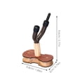 thumbnail image 2 of WEUVEB Colgador De Pared Para Violín Con Base De Madera Y Protección Para Instrumento, 2 of 8