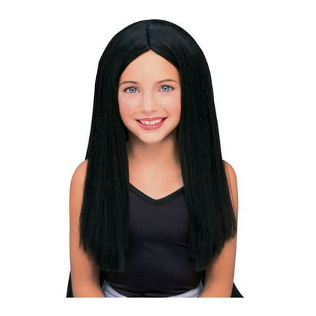 Girl's Black Witch Wig