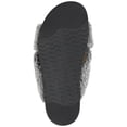thumbnail image 6 of Brinley Co. Womens Crisscross Faux Fur Slipper, 6 of 7