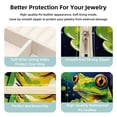 thumbnail image 3 of Frog Travel Portable Square Jewelry Organizer with Storage Box | Jewelry Display and Box for Rings, Earrings, Necklaces, Bracelets - Suitable for Girls and Women, 3 of 6