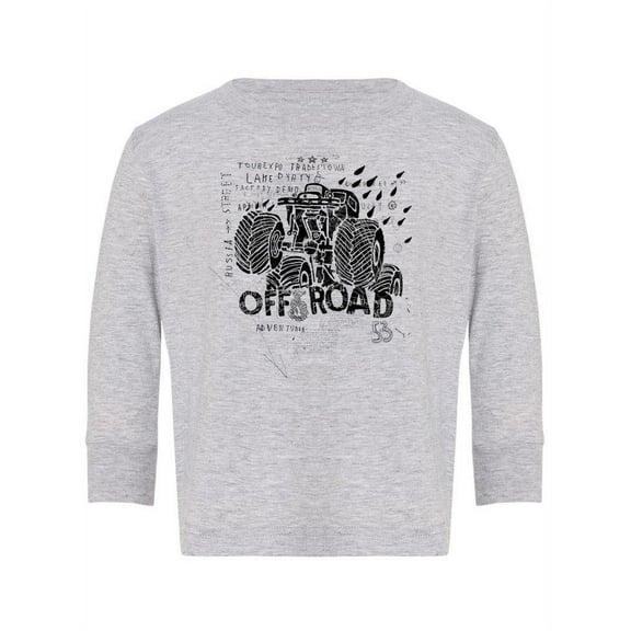 Off Road Car Long Sleeve Toddler -Image by Shutterstock, 4 Toddler