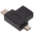 thumbnail image 1 of Microconvertidor tipo US, adaptador OTG OTG 2 en 1, convertidor tipo Cto OTG, características mejoradas, 1 of 8