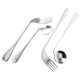 thumbnail image 2 of WORGEOUS 1 Establecer una cuchara curva Desactivado el horquilla auxiliar de uso fácil Uso de la vajilla Ayudas de alimentación de utensilios adaptativos, 2 of 7