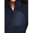 thumbnail image 2 of Avalanche Women's Soft Sherpa Fleece Zip Up Jacket With Zipper Pocket, 2 of 5