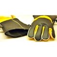 thumbnail image 3 of & F Products Heat-Resistant BBQ Gloves, Grain Leather, Cotton Lined, 14.5-Inch Long Sleeve, 3 of 15