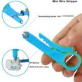 thumbnail image 3 of RJ45 Crimp Tool Kit, Lightweight Stripping Ethernet Crimper Labor Saving  For 8P 6P RJ Connector, 3 of 8