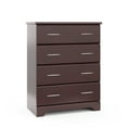 thumbnail image 3 of Storkcraft Brookside 4 Drawer Nursery Dresser, Espresso, 3 of 6