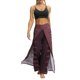 thumbnail image 5 of VISgogo Pantalones de pierna ancha de verano para mujer, pantalones sueltos sueltos de tiro medio con estampado bohemio con divisiones para yoga, playa, vacaciones VISgogo  moda, 5 of 8