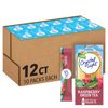 Crystal Light On-The-Go Raspberry Green Tea Drink Mix Box, 10 - 0.09 oz Packets (Pack of 12)