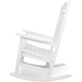 thumbnail image 3 of POLYWOOD Presidential Rocking Chair in White, 3 of 5