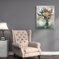 thumbnail image 2 of Masterpiece Art Gallery Splendor Auburn Flower Bouquet by Studio Arts Canvas Art Print 22" x 28", 2 of 4