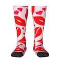 thumbnail image 1 of Balery Lips Kiss Calcetines novedosos Calcetines deportivos Calcetines hasta la rodilla Calcetines de algodón Calcetines originales y geniales, 1 of 6