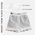 thumbnail image 5 of Soccer Players Playing Soccer Boys' Swim Trunks Board Shorts Beach Pants Bathing Bottoms S, 5 of 8