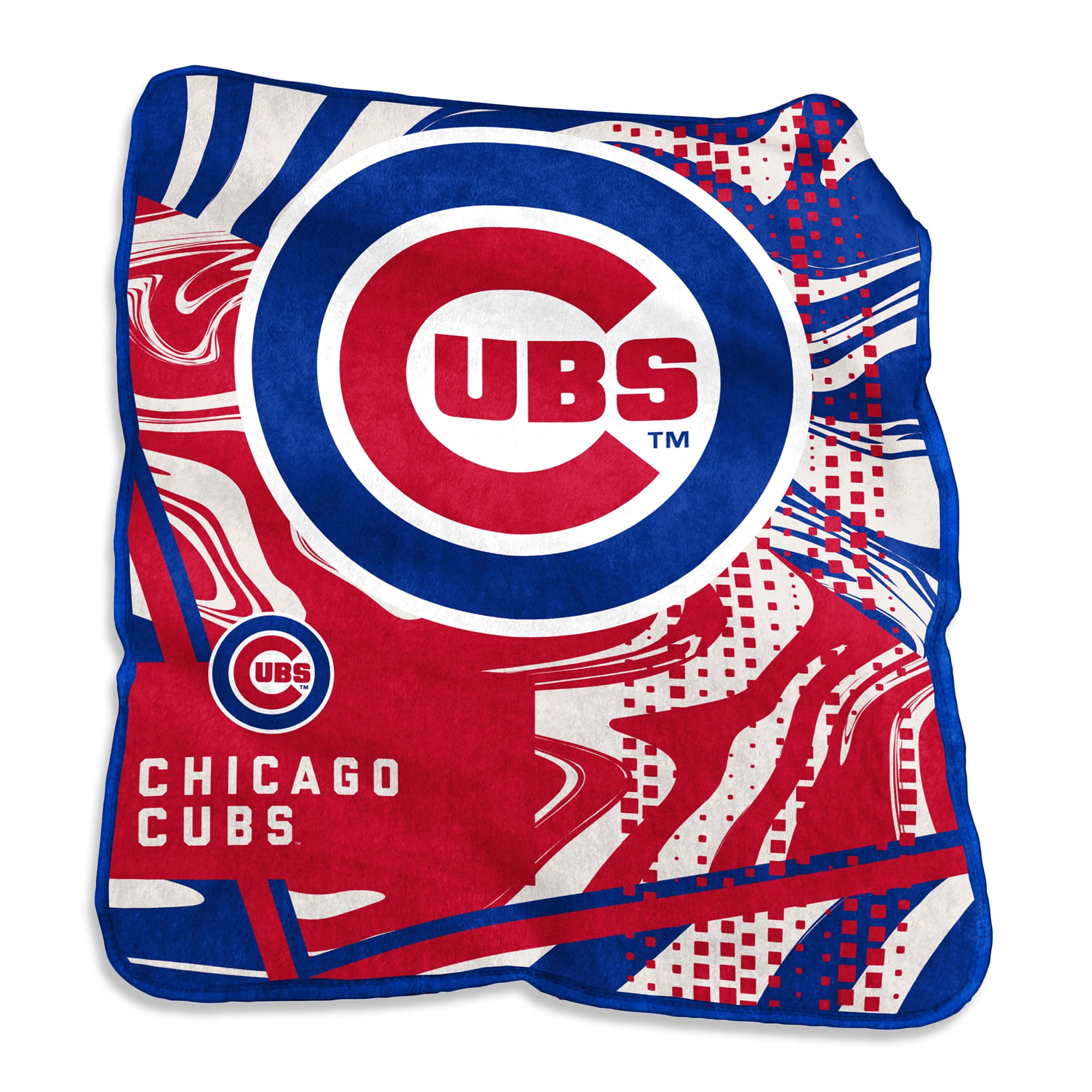 The Northwest Group Chicago Cubs 50 x 60 New School Mink Sherpa Throw Blanket Walmart