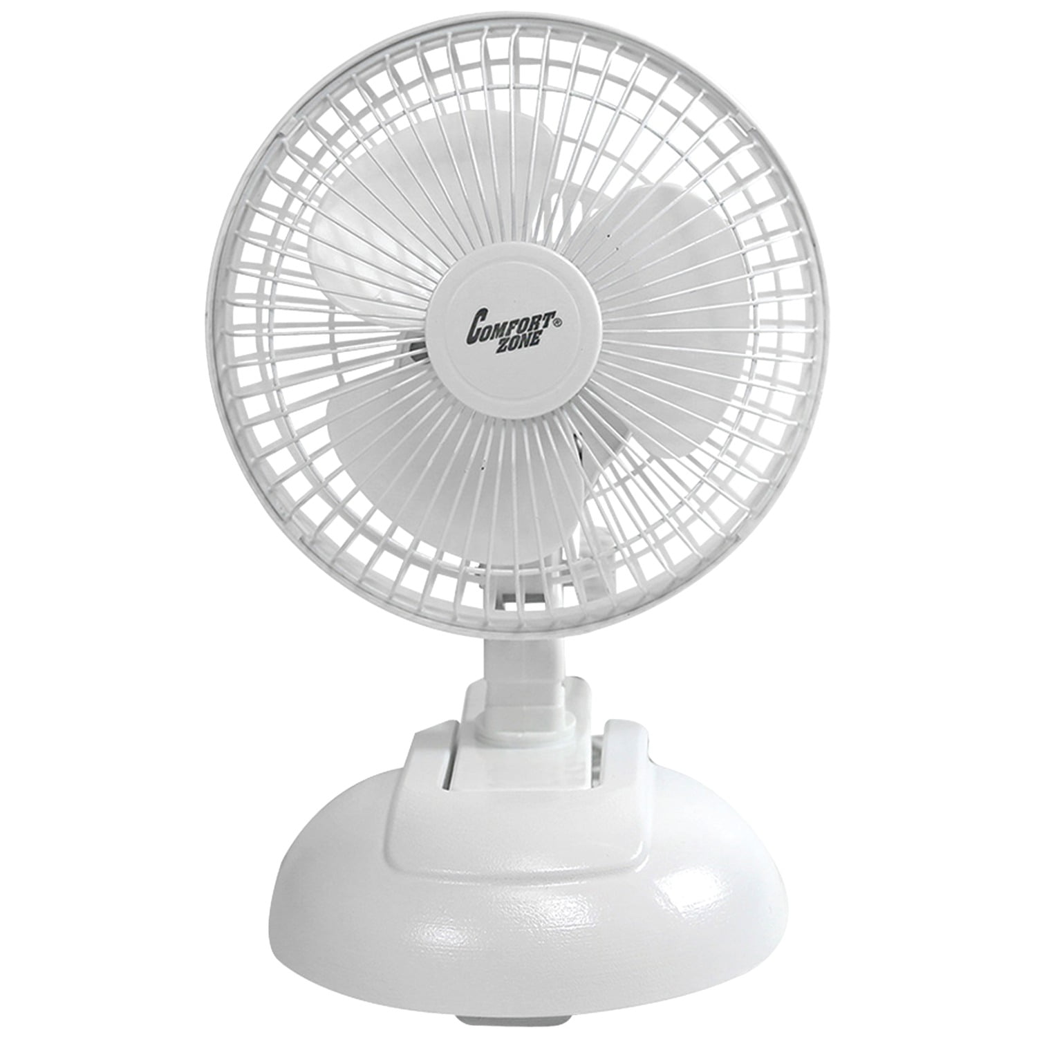 Comfort Zone Cz6xmwt 6 2 In 1 Combo Clip On Desk Style Fan