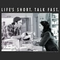 thumbnail image 2 of Womens Gilmore Girls Lorelai and Luke Life's Short T Shirt, 2 of 5