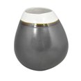 thumbnail image 1 of Modern Decorative Ceramic Vase, Gray, 1 of 1
