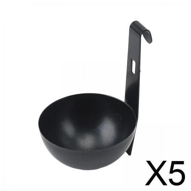 Escalfador de huevos,Escalfador de huevos Cocedor de huevos escalfados Fácil limpieza,Cocedor de huevos Taza para escalfar huevos Hervidor de huevos Antiadherente,Práctico soporte para hervir