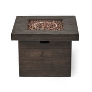 Tabitha Brown Magnesium Oxide Square Gas Fire Pit