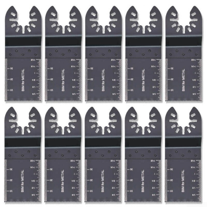 Details about   10Pcs Oscillating Saw Blade Multi Tool For Dewalt Bosch Milwaukee Porter Cable@@ 
