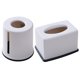 thumbnail image 1 of Cubierta para caja de pañuelos para colgar: 2 uds., cubierta para caja de pañuelos rectangular redonda, 1 of 8
