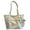 White, variant on Faraee Women's Canvas Tote Bag Laptop Handbag Shoulder Top Handle Satchel with Bottle Pockets Black
