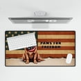 thumbnail image 4 of Freedom Paws Patriotic Golden Retriever Vintage Memorial Day Desk Mat Full Keyboard Mouse Pad Goldens Dog Lover Gifts Idea Large Mousepad - 12006, 4 of 5