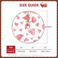 thumbnail image 2 of Defioc Pink Hearts for Christmas Tree Skirt Snowman Xmas Tree Skirt Farmhouse Christmas Decorations Tree Mat for Holiday Party Decor-30", 2 of 6