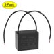 thumbnail image 1 of Capacitores de ventilador de techo CBB61 de 20uF 250V AC 2 cables Uxcell, paquete de 2, 1 of 6
