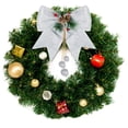 thumbnail image 4 of Holzlrgus 4pcs Christmas Bow, Silver Wreaths Bows, Large Glitter Ribbon Bow Tie, Large Xmas Bows, Wreath Ornament Decor for Christmas Tree Party Gift, 9.8 x 11.8, 4 of 6
